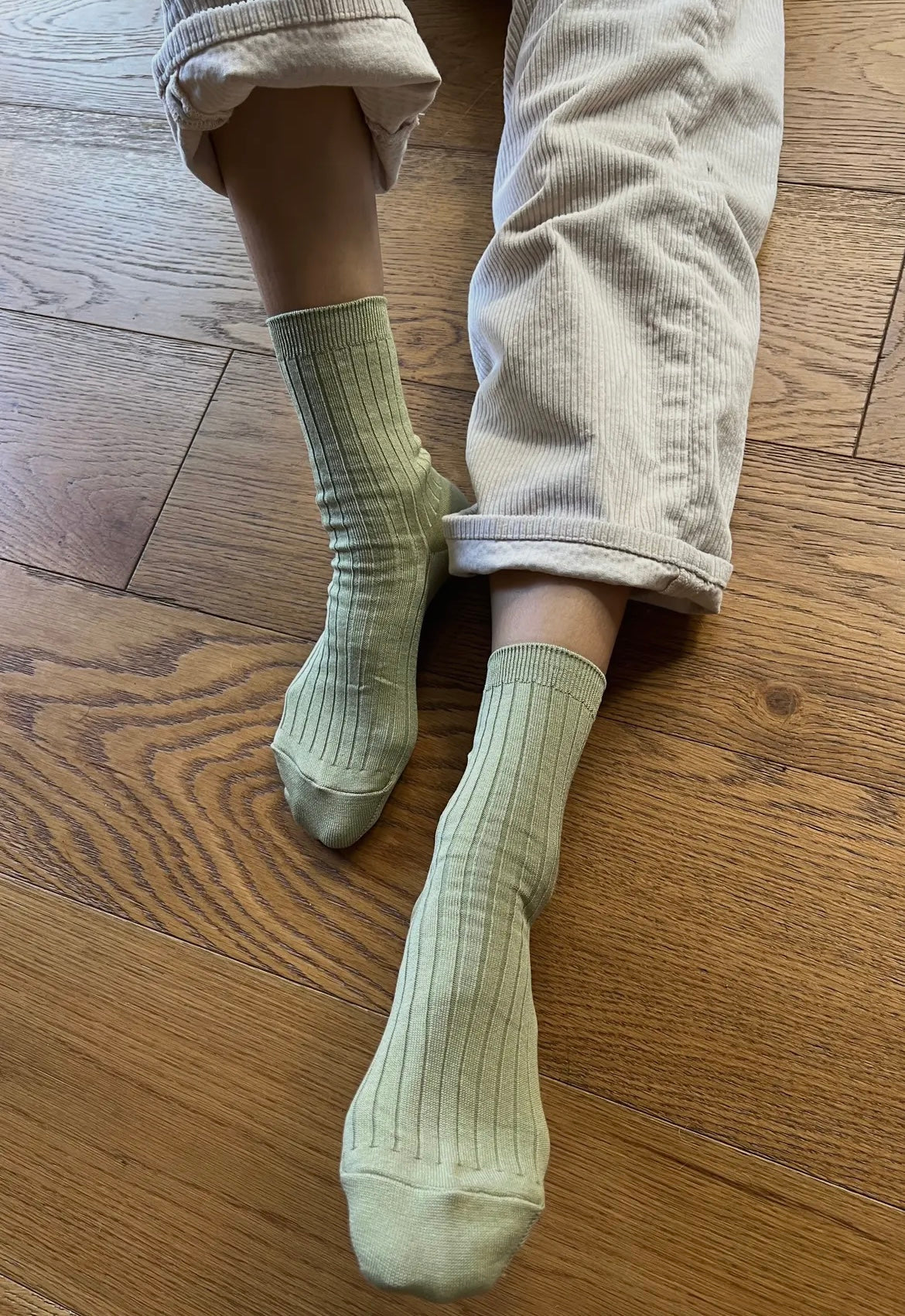 Her Socks - Mercerized Combed Cotton Rib
