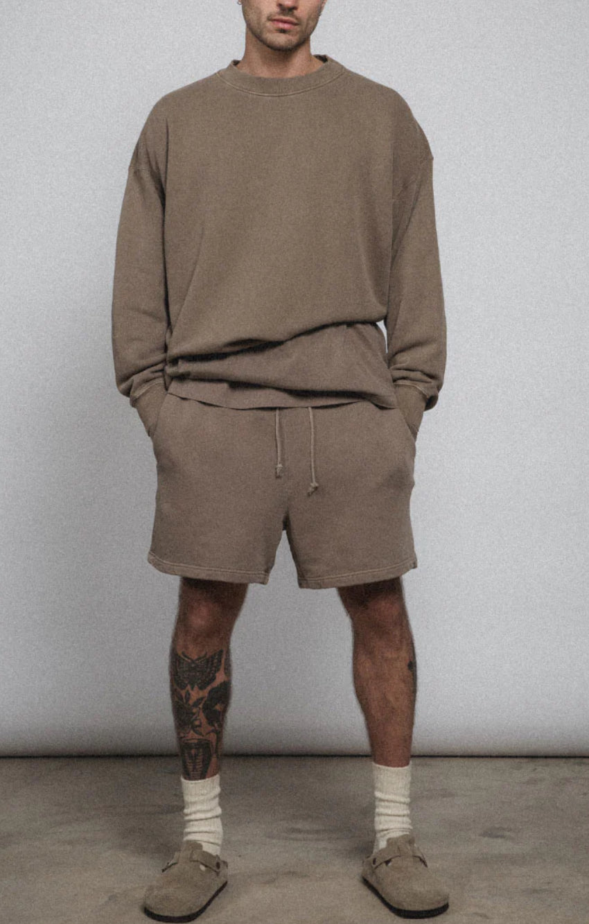 oversized core crewneck