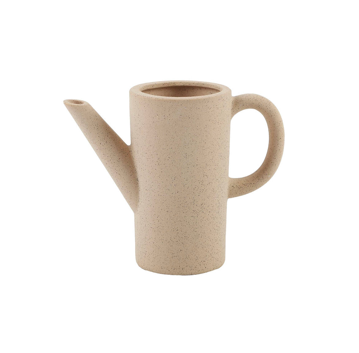 ceramic watering can - tan