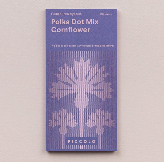 seeds - polka dot mix cornflower